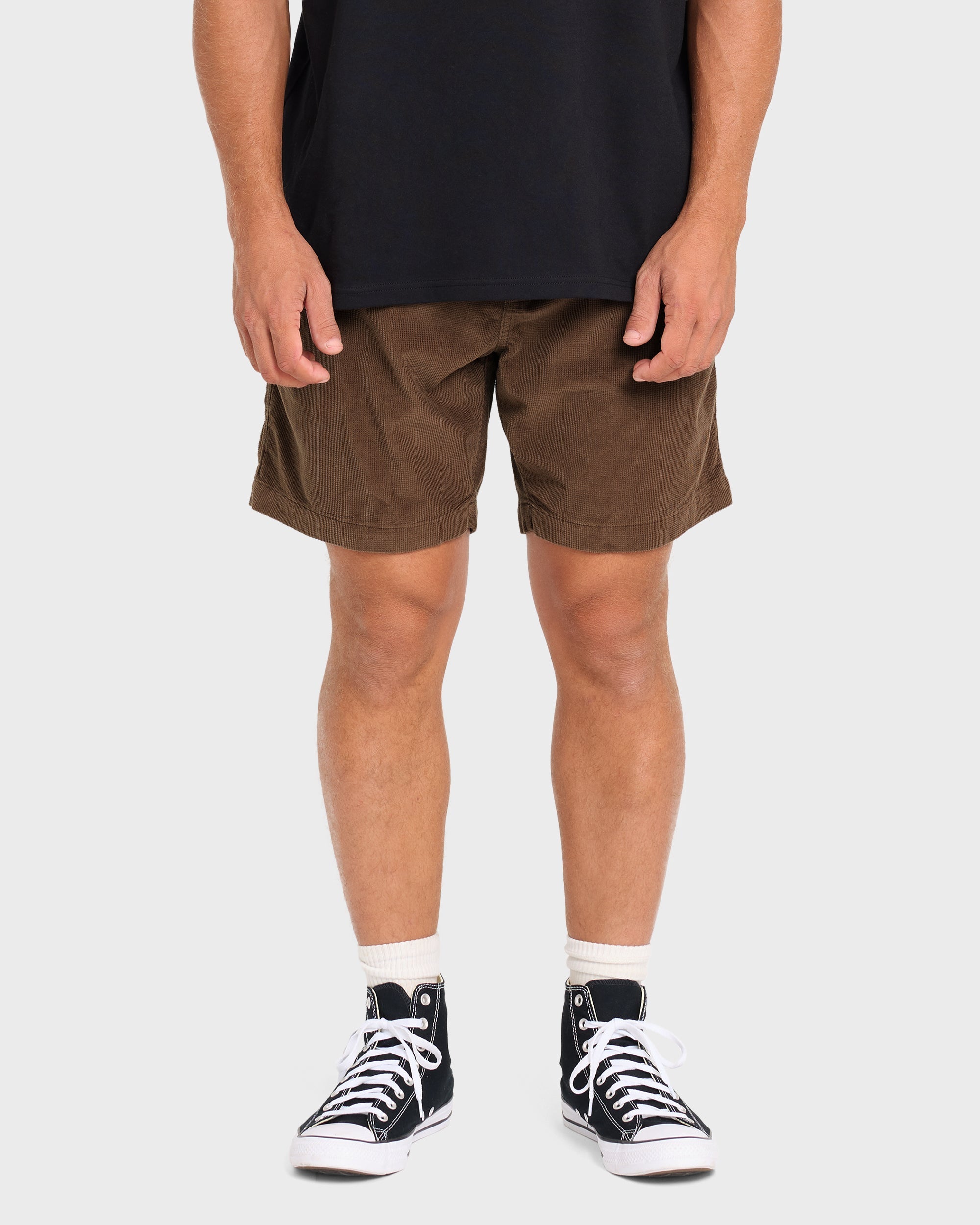 Larry Layback Corduroy Shorts - Carafe