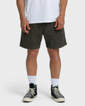 Larry Layback 17 Corduroy Shorts - Dark Gray