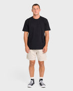 San O Layback Linen Shorts - Oatmeal Heather
