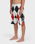 A.I. Diamonds Pro Boardshorts - True Red