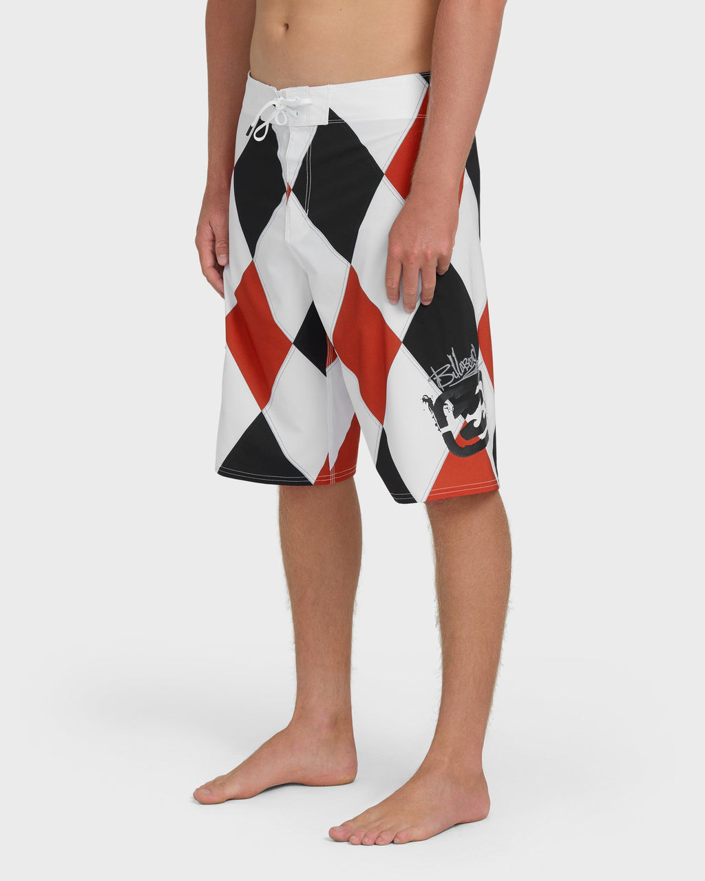 A.I. Diamonds Pro Boardshorts - True Red