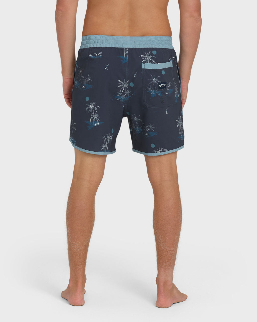 Seventy Three Layback 16 Trunks - True Navy