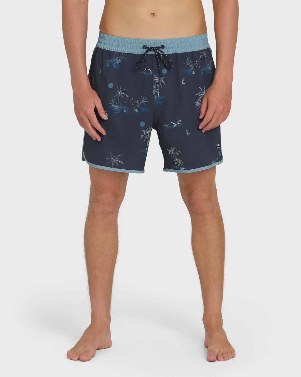 Seventy Three Layback 16 Trunks - True Navy