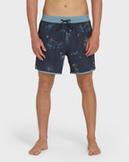 Seventy Three Layback 16 Trunks - True Navy