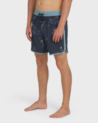 Seventy Three Layback 16 Trunks - True Navy