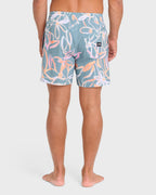 Good Times Layback 16 Swim Trunks - Pale Mauve