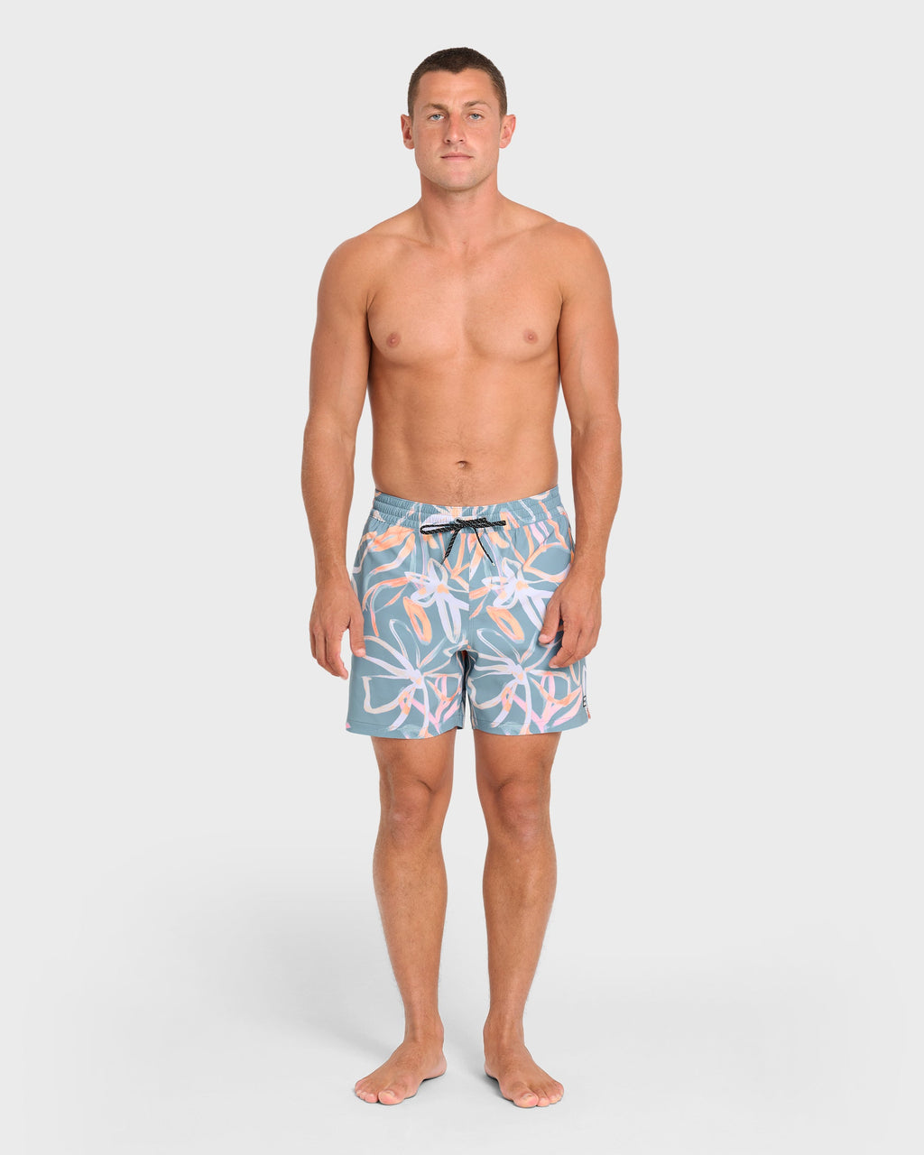 Good Times Layback 16 Swim Trunks - Pale Mauve