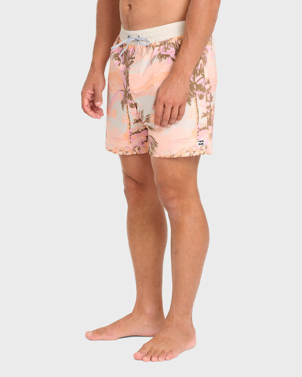 Good Times Layback 16 Swim Trunks - Pale Peach