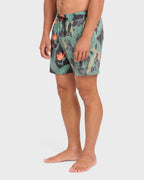 Good Times Layback 16 Swim Trunks - Rifle Green