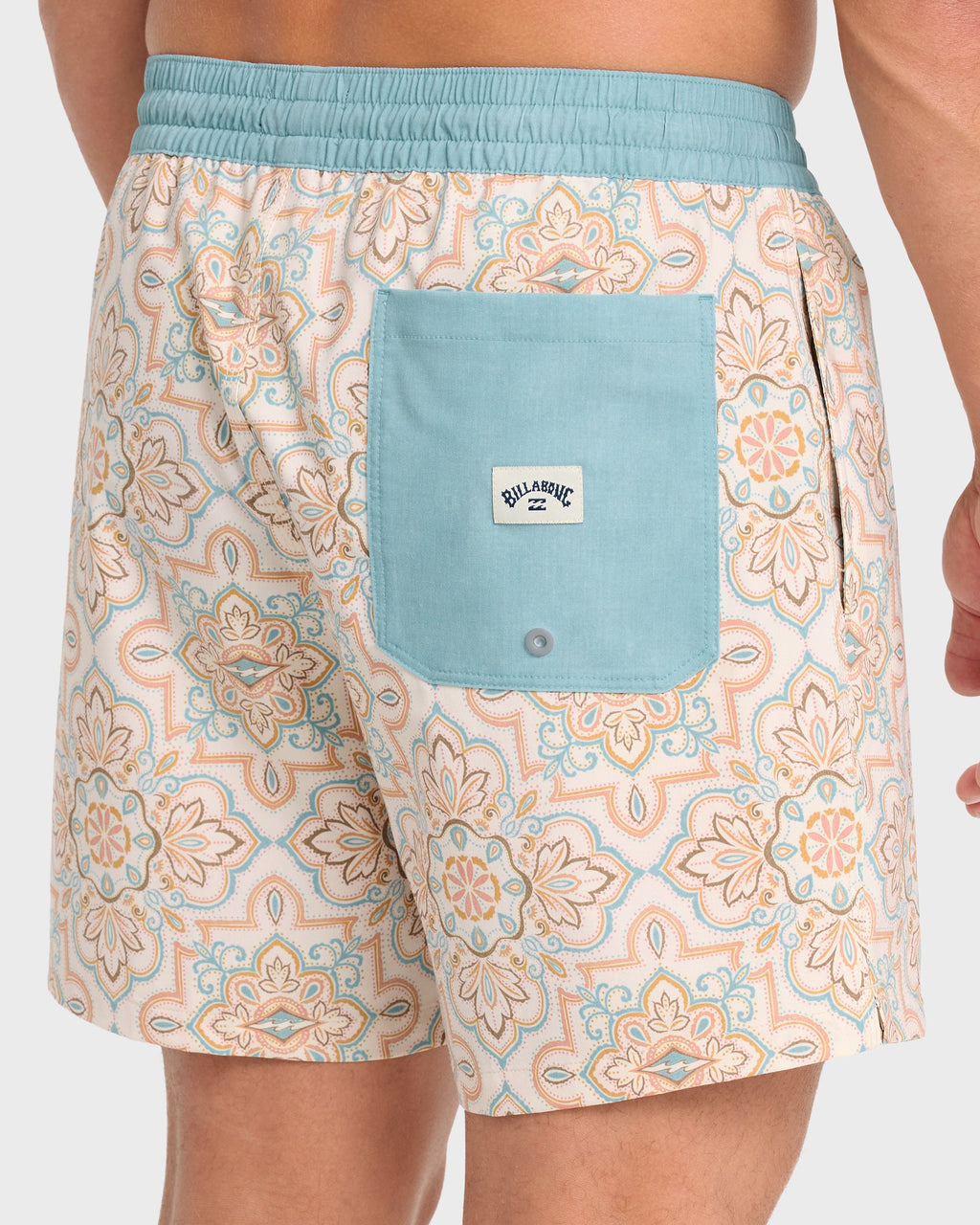 Good Times Layback 16 Swim Trunks - Vintage Khaki