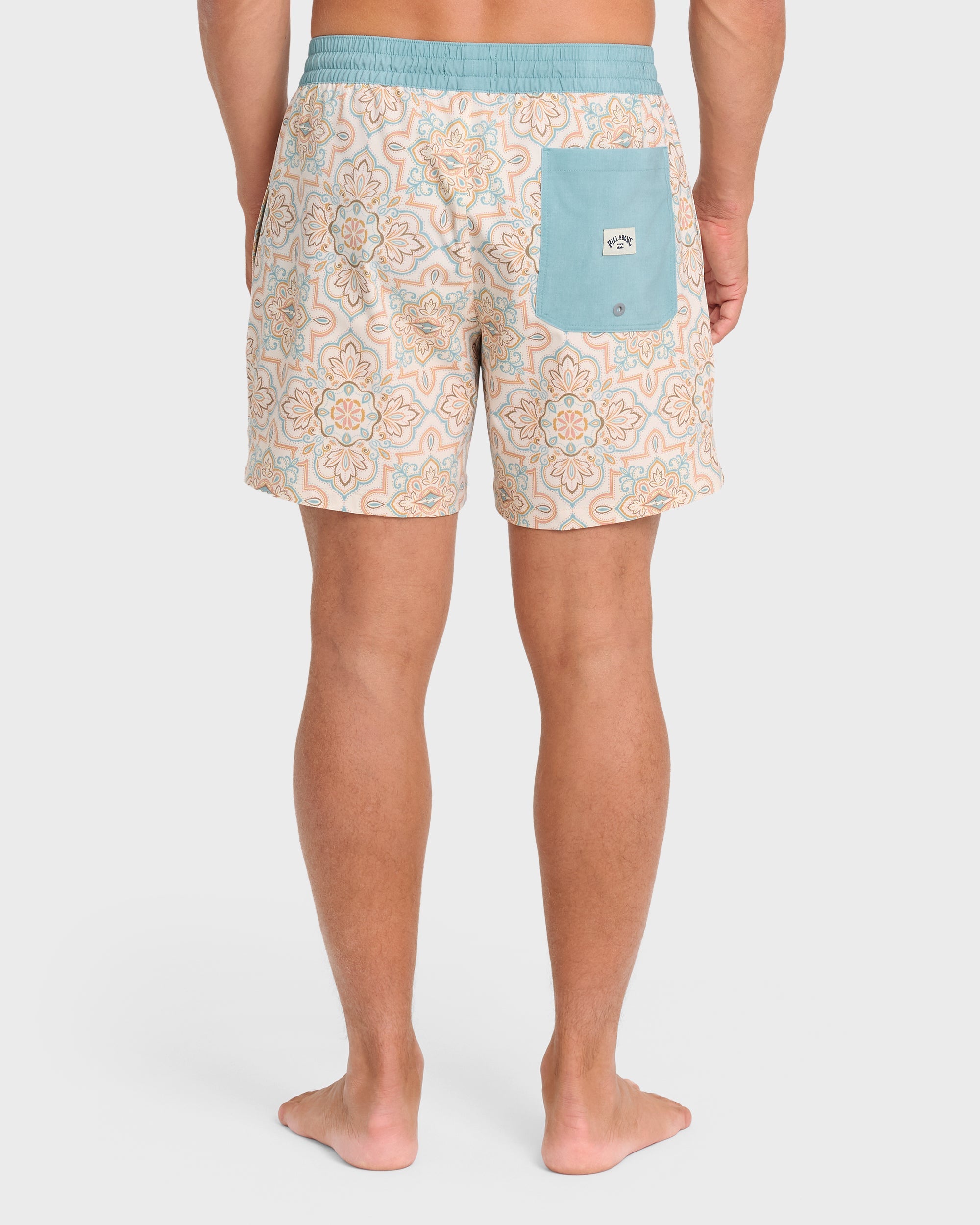Good Times Layback 16 Swim Trunks - Vintage Khaki