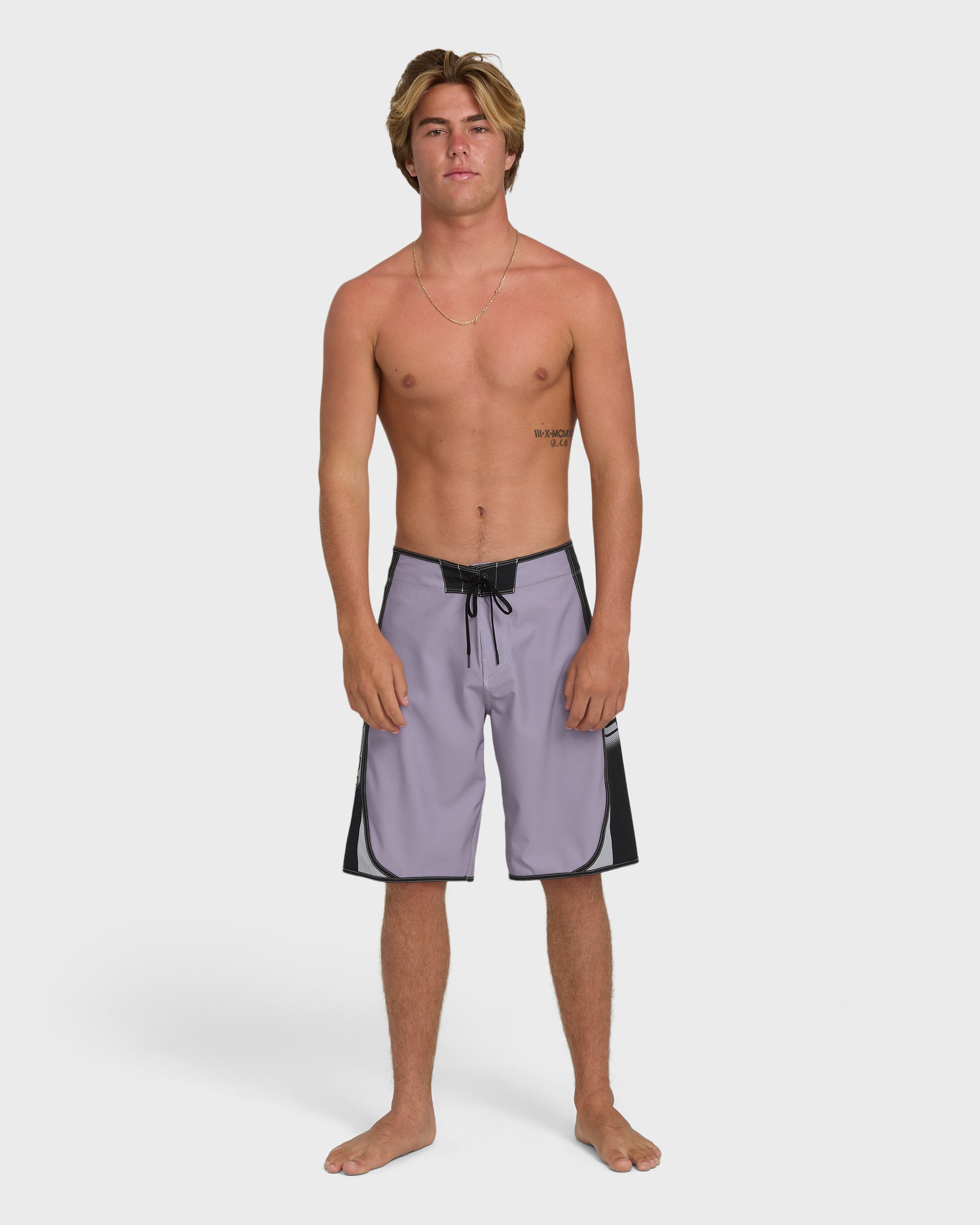 DBAH Bio Wave Pro 21 Boardshorts - Purple Ash