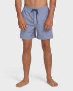 Every Other Day Wave Washed Layback 16 Trunks - Blue Horizon