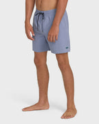 Every Other Day Wave Washed Layback 16 Trunks - Blue Horizon
