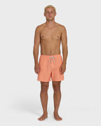 Every Other Day Wave Washed Layback 16 Trunks - Cantaloupe