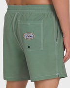 Every Other Day Wave Washed Layback 16 Trunks - Sea Spray