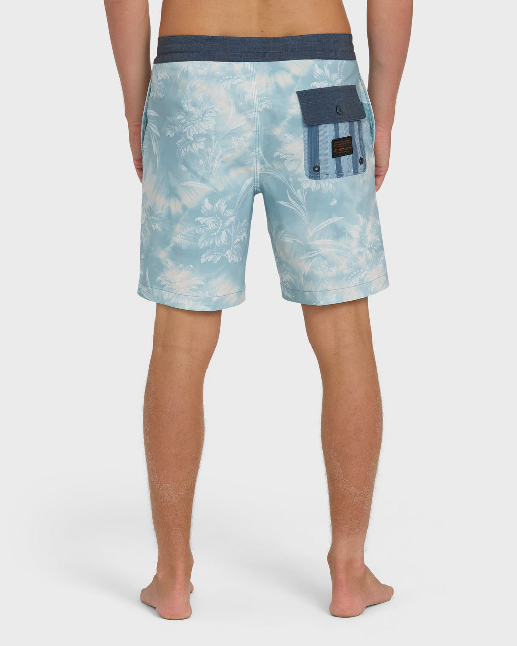 True North Garage Lo Tide 18 Boardshorts - Blue Fog