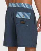 True North Garage Lo Tide 18 Boardshorts - True Navy