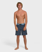 True North Garage Lo Tide 18 Boardshorts - True Navy
