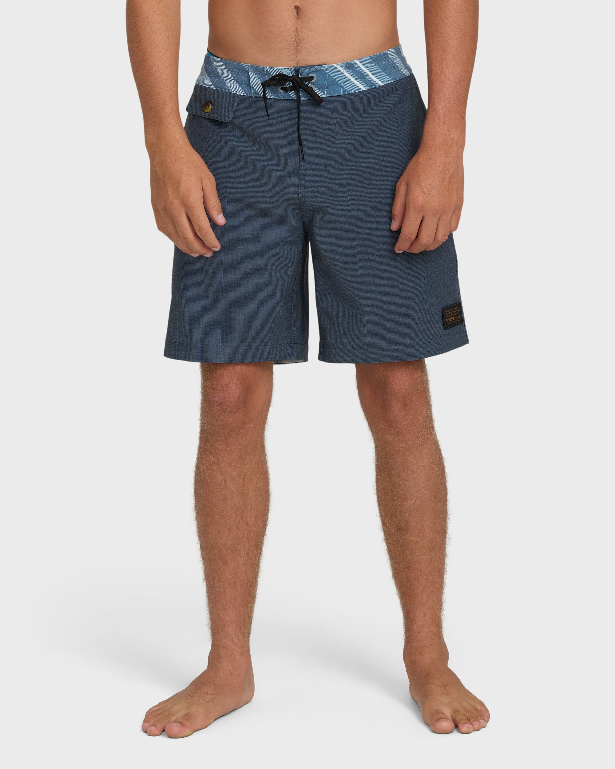 True North Garage Lo Tide 18 Boardshorts - True Navy