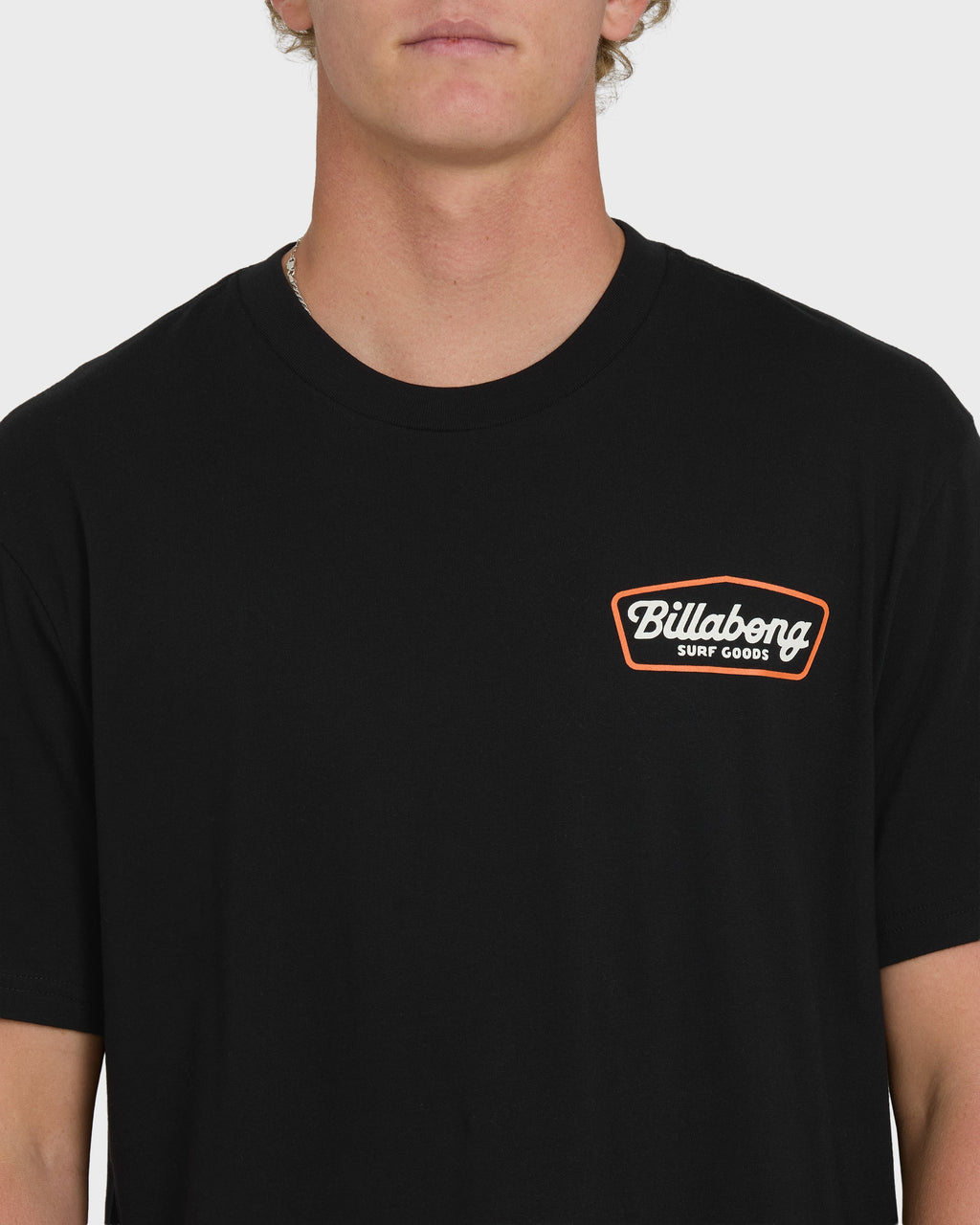 Off Duty Premium Short Sleeve Knit T-Shirt - Black