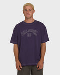 Dash OG Short Sleeve Knit T-Shirt - Purple Velvet