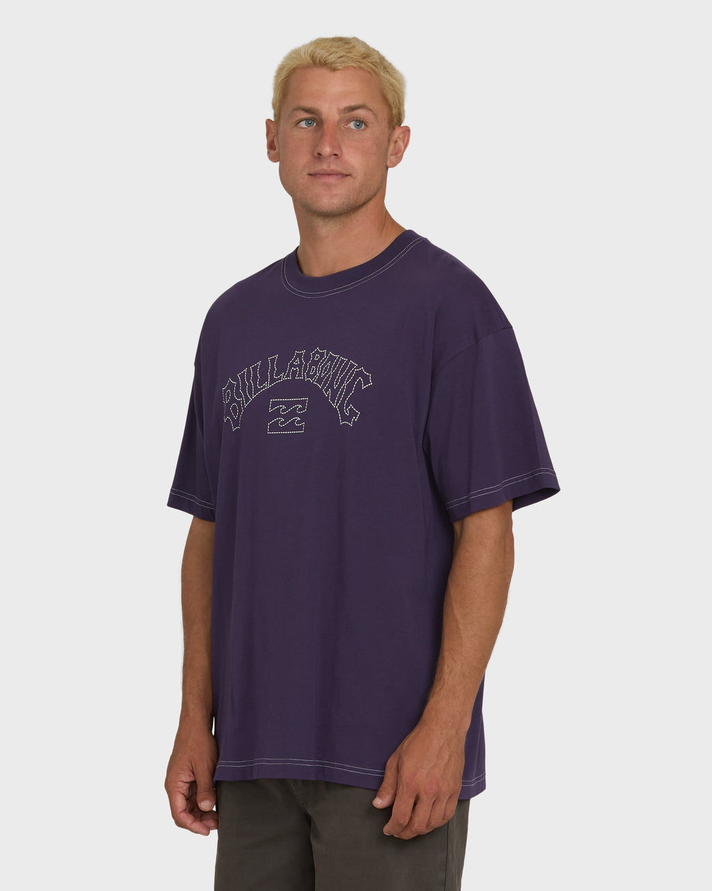 Dash OG Short Sleeve Knit T-Shirt - Purple Velvet