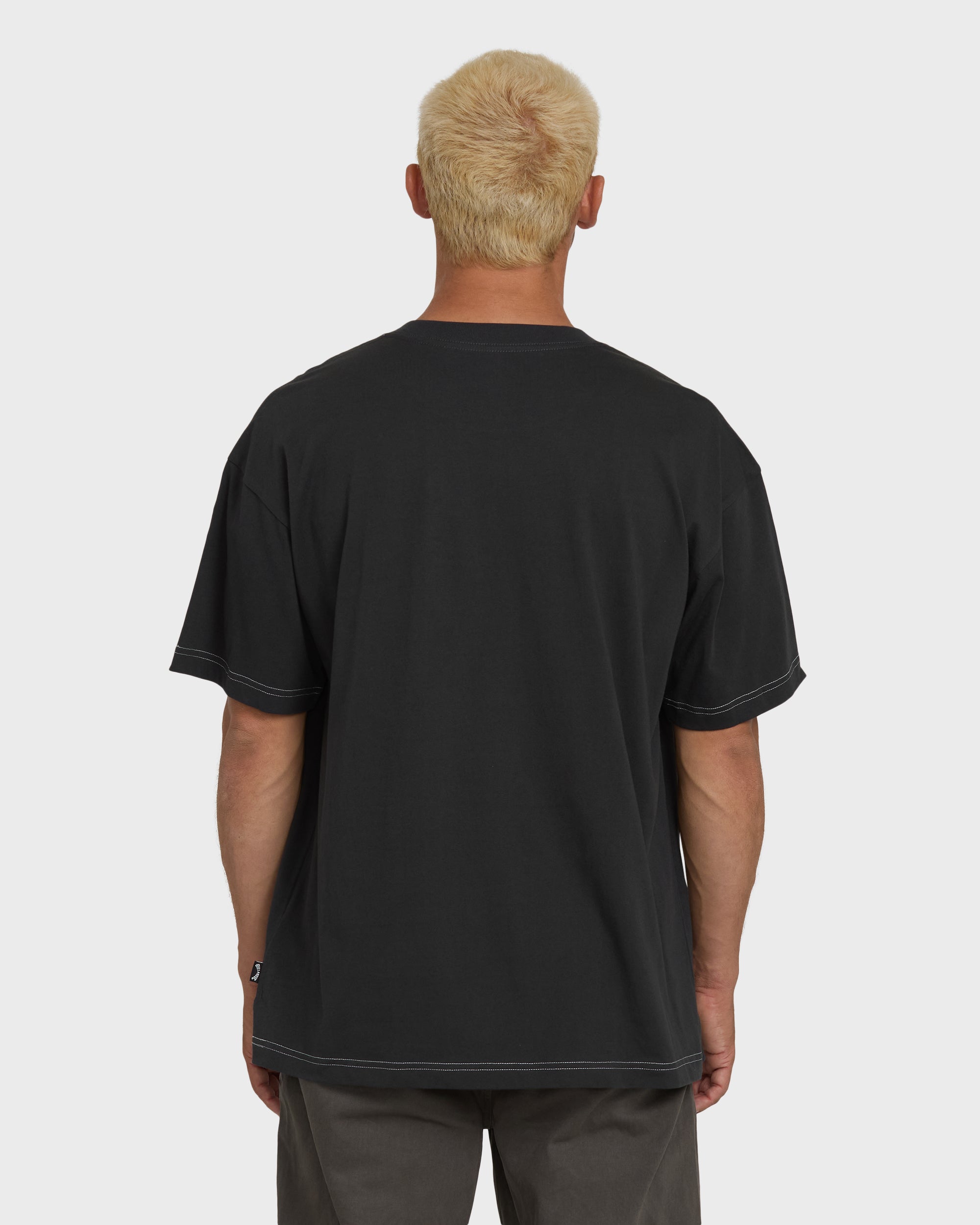 Dash OG Short Sleeve Knit T-Shirt - Washed Black