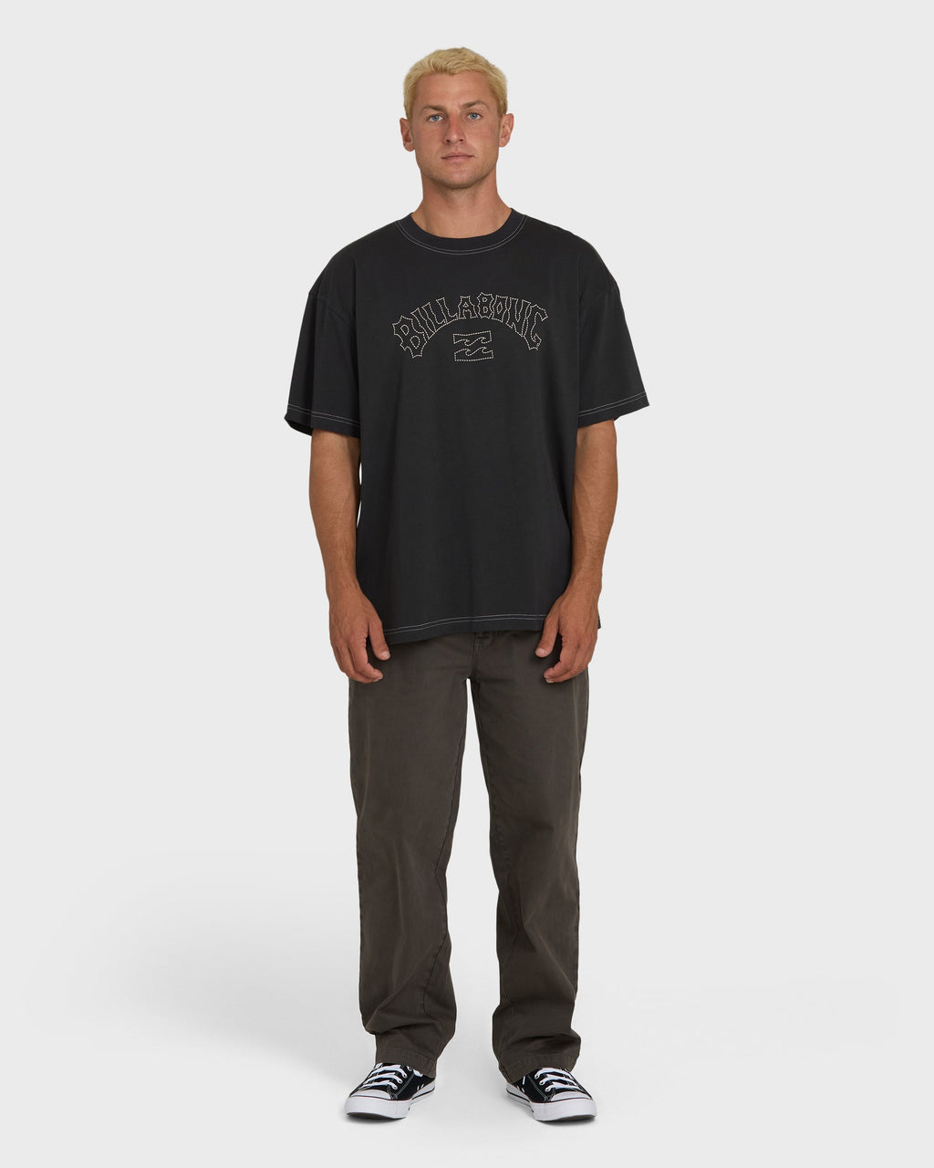 Dash OG Short Sleeve Knit T-Shirt - Washed Black