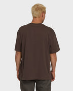 Link OG Short Sleeve Knit T-Shirt - Chocolate Brown