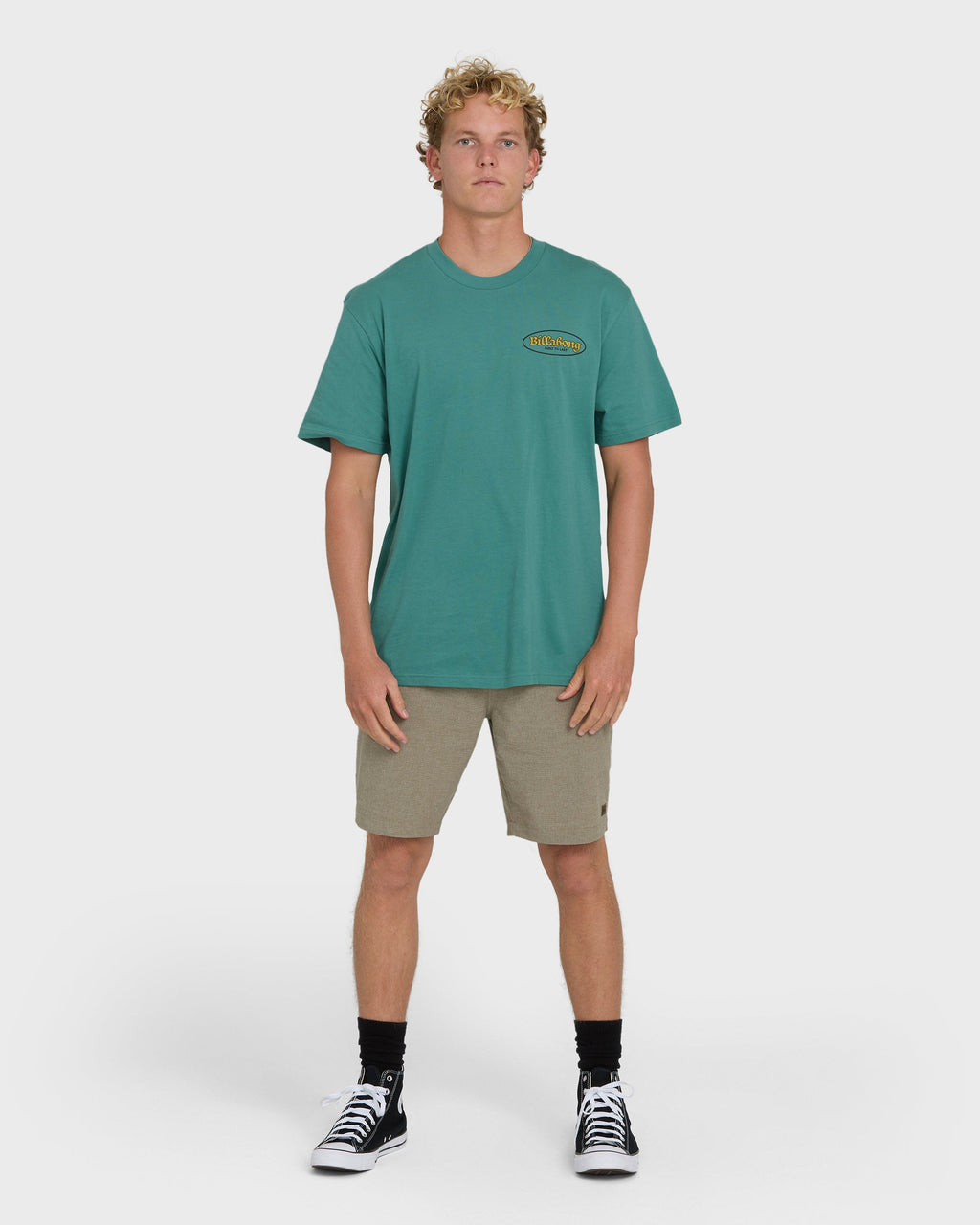 At Last Premium Short Sleeve Knit T-Shirt - Deep Sea