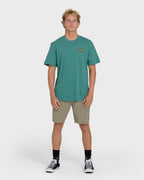 At Last Premium Short Sleeve Knit T-Shirt - Deep Sea