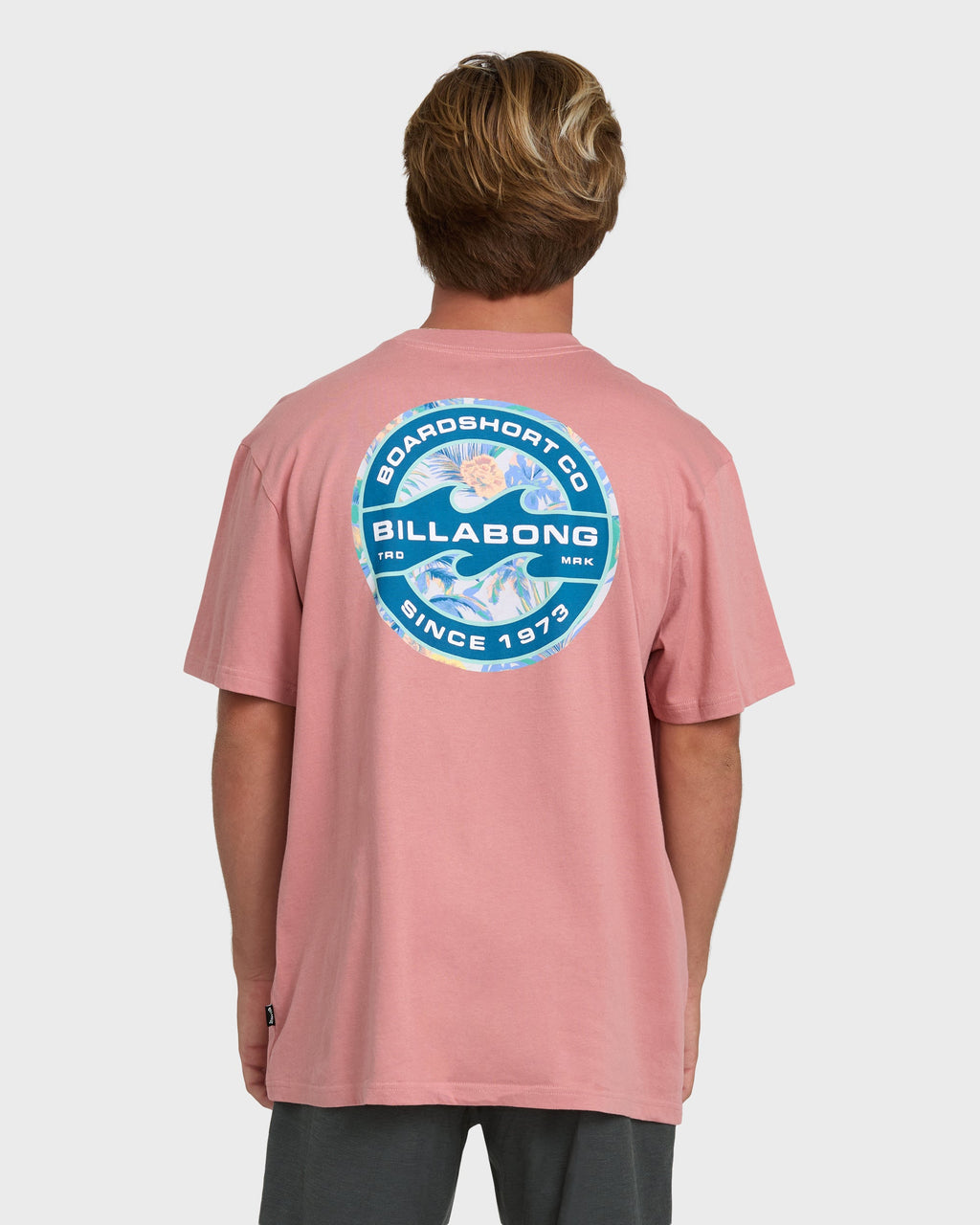 Hollow Fill Premium Short Sleeve T-Shirt - Ash Rose