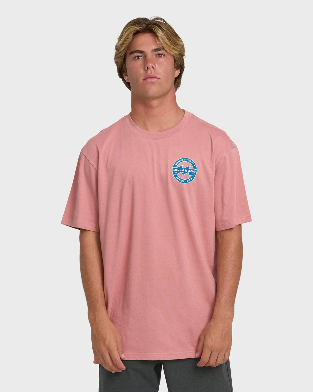 Hollow Fill Premium Short Sleeve T-Shirt - Ash Rose