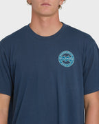 Hollow Fill Premium Short Sleeve T-Shirt - Dark Denim