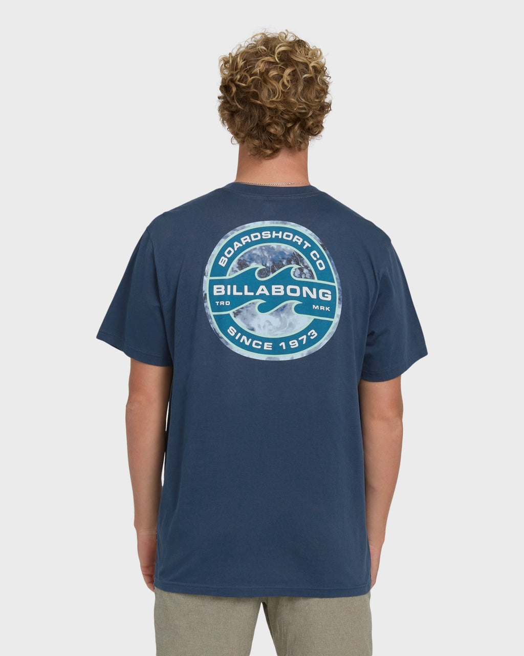 Hollow Fill Premium Short Sleeve T-Shirt - Dark Denim