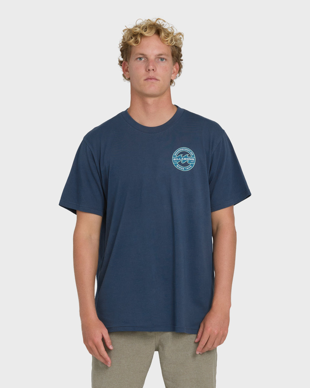 Hollow Fill Premium Short Sleeve T-Shirt - Dark Denim
