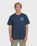 Hollow Fill Premium Short Sleeve T-Shirt - Dark Denim