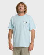 Rotor Diamond Premium Short Sleeve Graphic T-Shirt - Coastal Blue