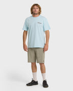 Rotor Diamond Premium Short Sleeve Graphic T-Shirt - Coastal Blue