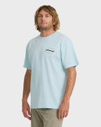Rotor Diamond Premium Short Sleeve Graphic T-Shirt - Coastal Blue