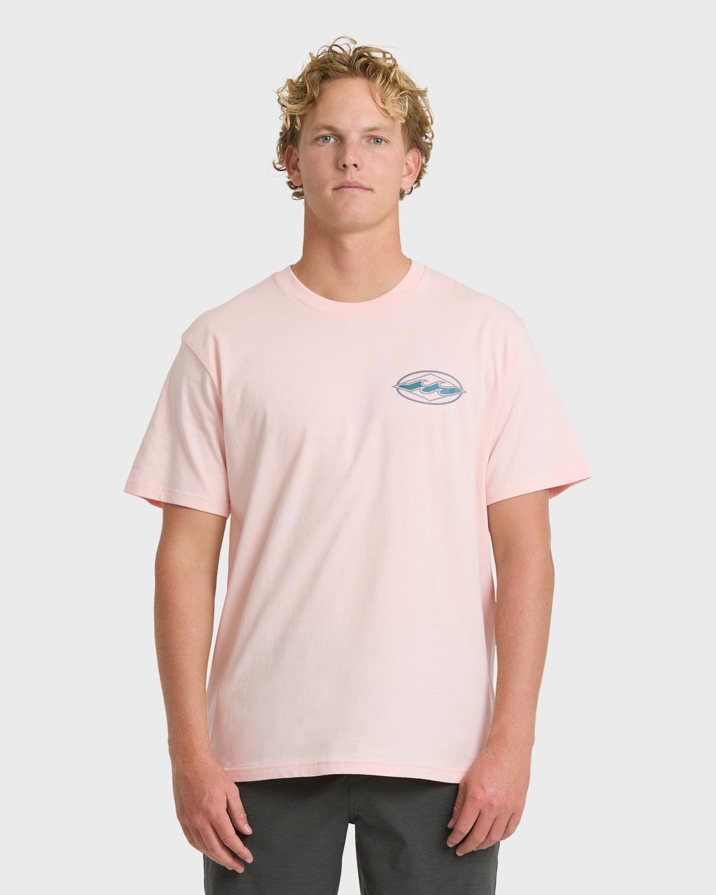 Rotor Diamond Premium Short Sleeve Graphic T-Shirt - Light Pink