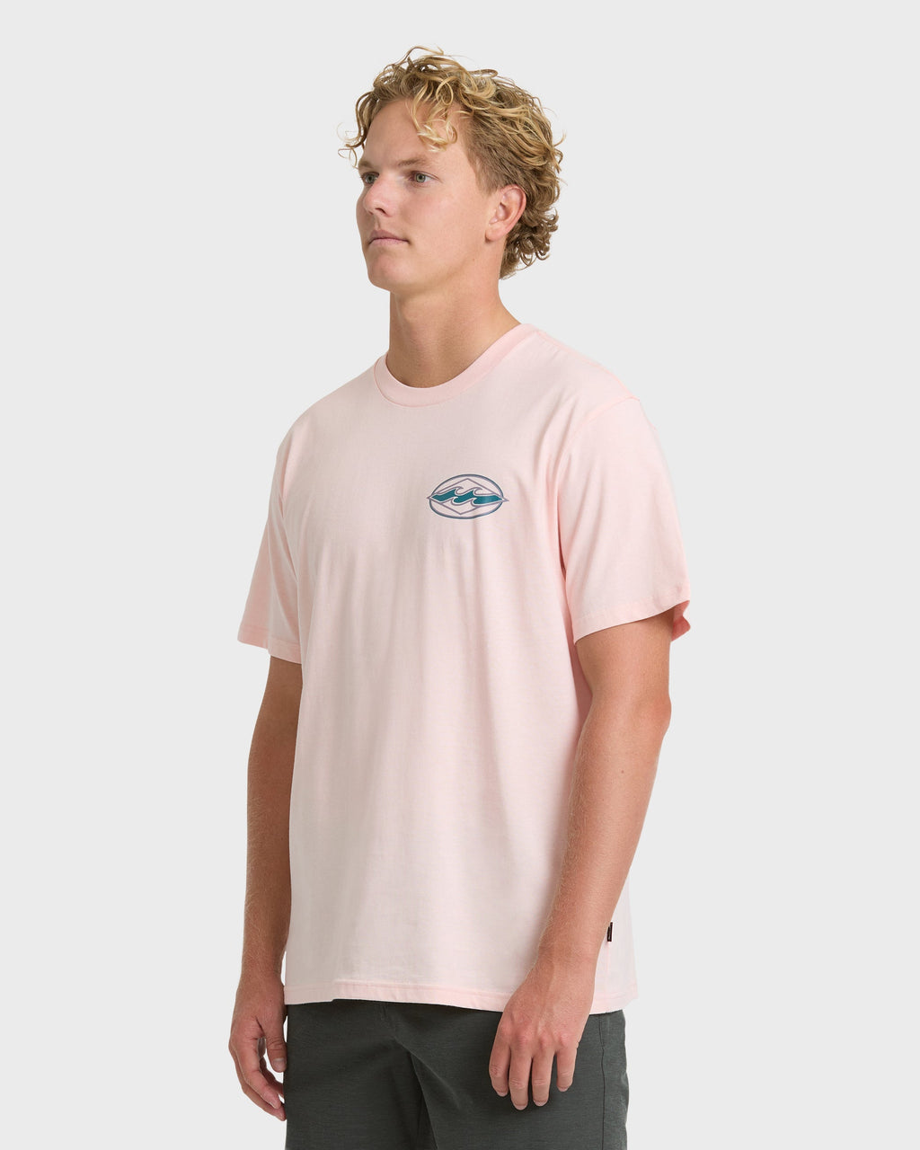 Rotor Diamond Premium Short Sleeve Graphic T-Shirt - Light Pink