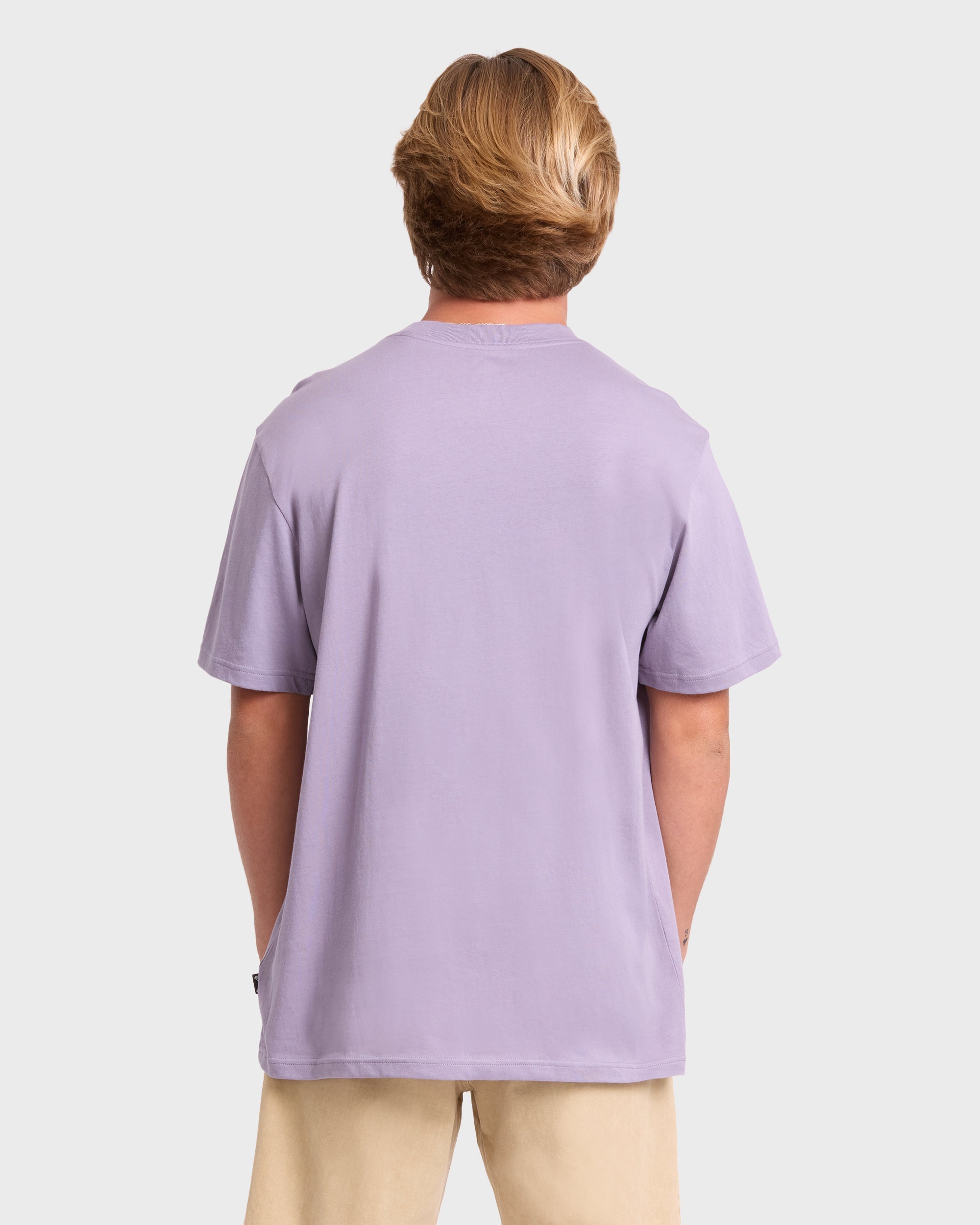 Rotor Diamond Premium Short Sleeve Knit Graphic T-Shirt - Purple Ash