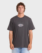 Rotor Diamond Premium Short Sleeve Knit Graphic T-Shirt - Raven