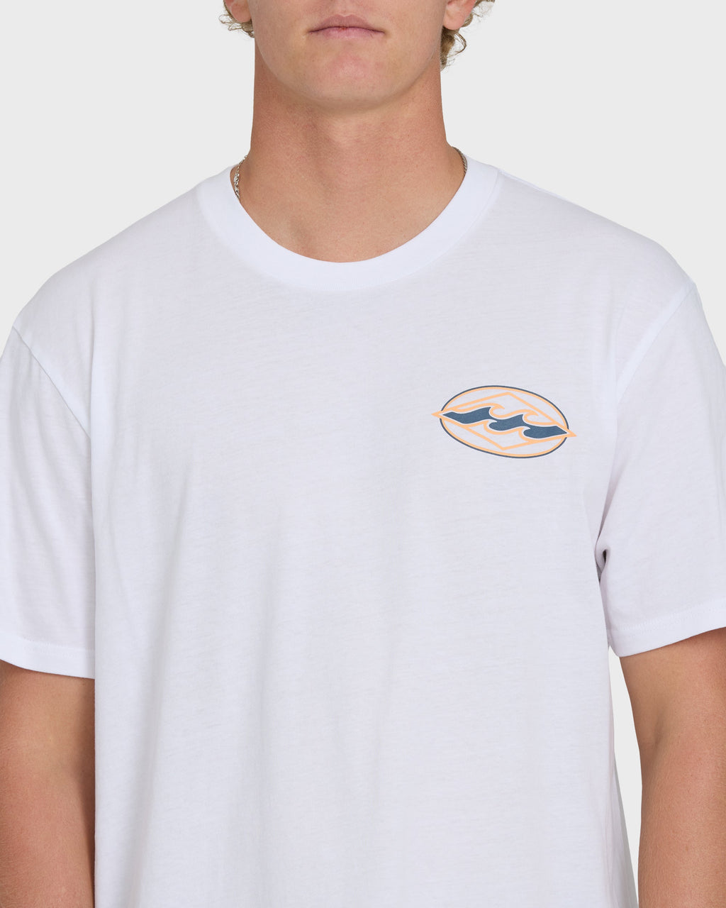 Rotor Diamond Premium Short Sleeve Graphic T-Shirt - White