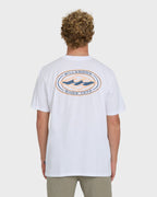 Rotor Diamond Premium Short Sleeve Graphic T-Shirt - White