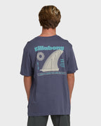 Single Fin Premium Short Sleeve T-Shirt - Graystone