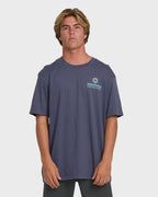Single Fin Premium Short Sleeve T-Shirt - Graystone