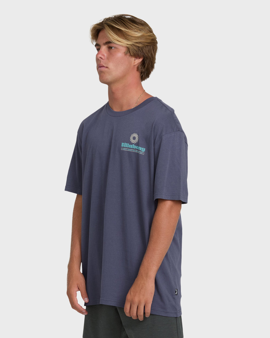 Single Fin Premium Short Sleeve T-Shirt - Graystone